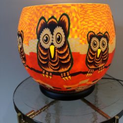 Large illuminated Globe Lamp