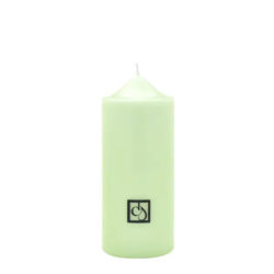 Medium Green Pilllar Candle