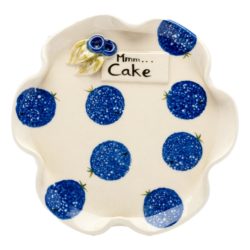 Cake Plate – Blue